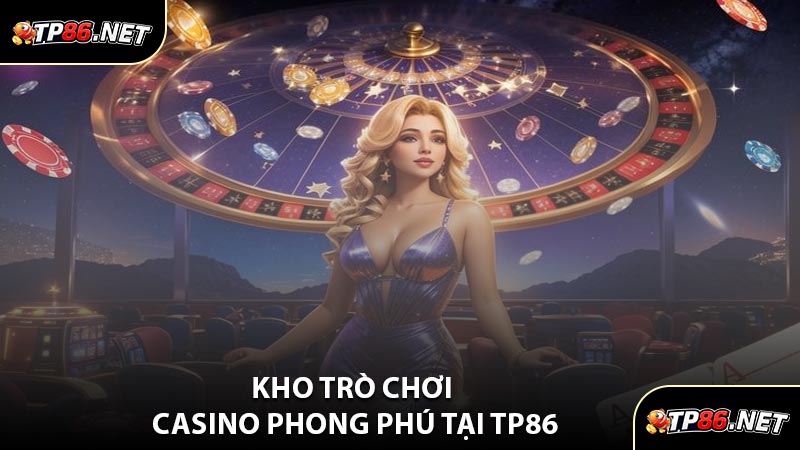 Kho Trò Chơi Casino Phong Phú Tại TP86