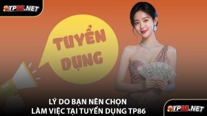 Lý Do Bạn Nên Chọn Làm Việc Tại Tuyển Dụng TP86