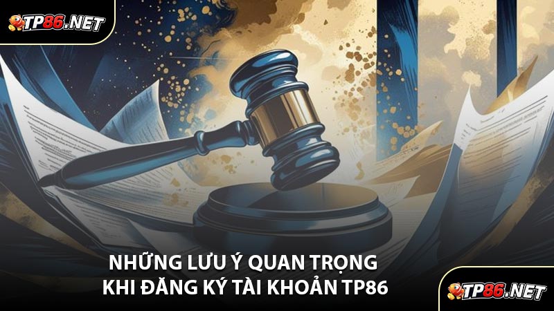 Những Lưu Ý Quan Trọng Khi Đăng Ký Tài Khoản TP86